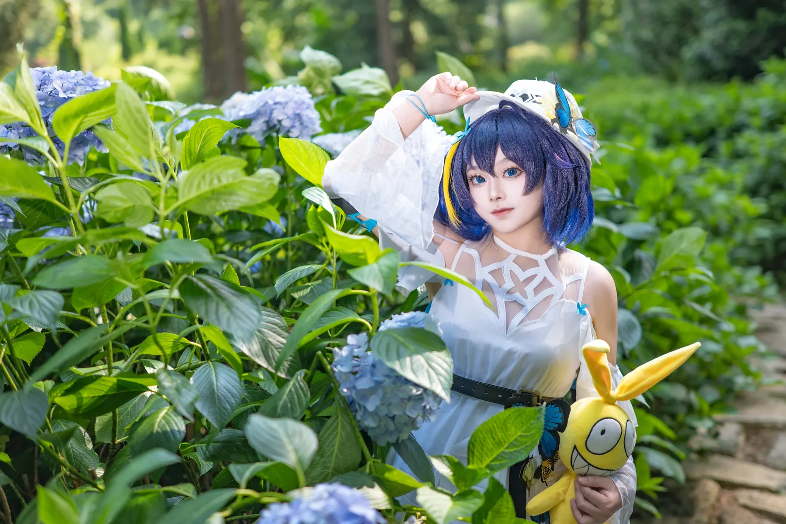 绣球花, 希儿cos, 崩坏三, 外景摄影, cosplay正片 - 第8张