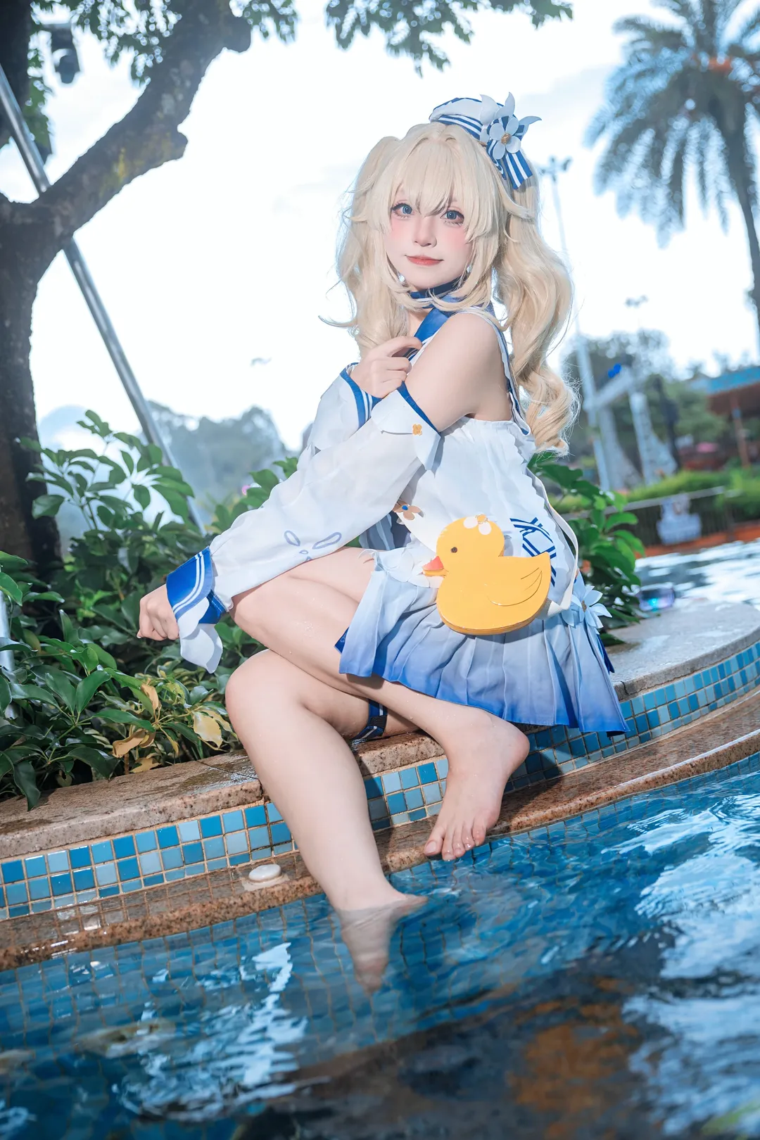长隆水上乐园, 泳装cosplay, 广州模特, 夏日写真, 芭芭拉 - 第6张