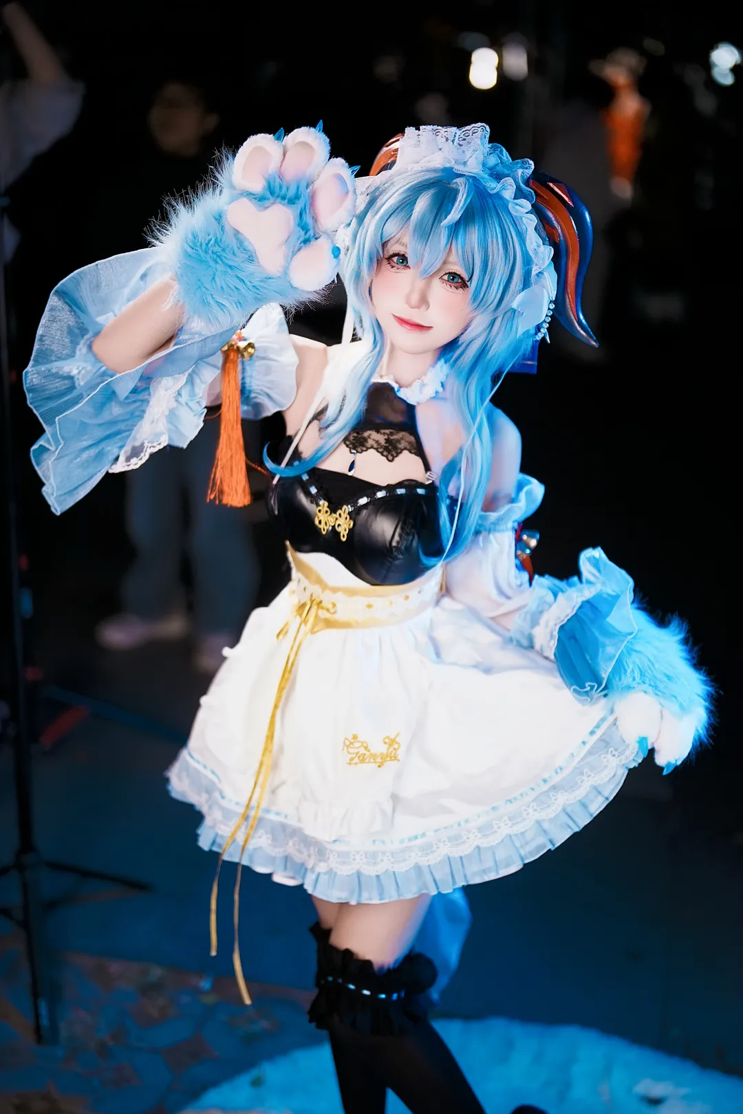 原神, 甘雨cos, 场照, 女仆装, 广州cosplay - 第6张