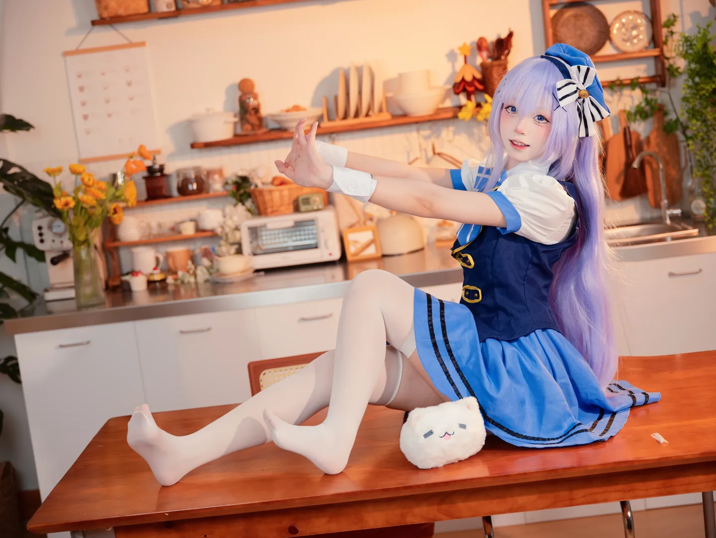 二次元日常, 香風智乃 コスプレ, ご注文はうさぎですか?, ご注文はうさぎですか？ コスプレ, 癒し系少女 - 2枚目