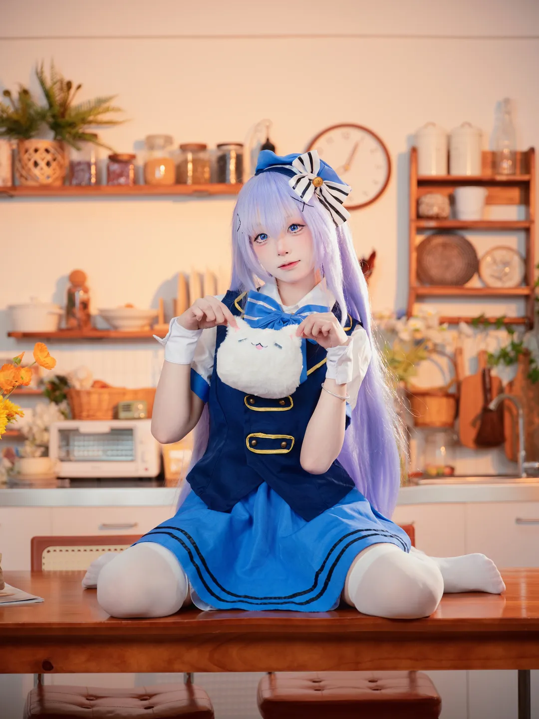 二次元日常, 香風智乃 コスプレ, ご注文はうさぎですか?, ご注文はうさぎですか？ コスプレ, 癒し系少女 - 3枚目