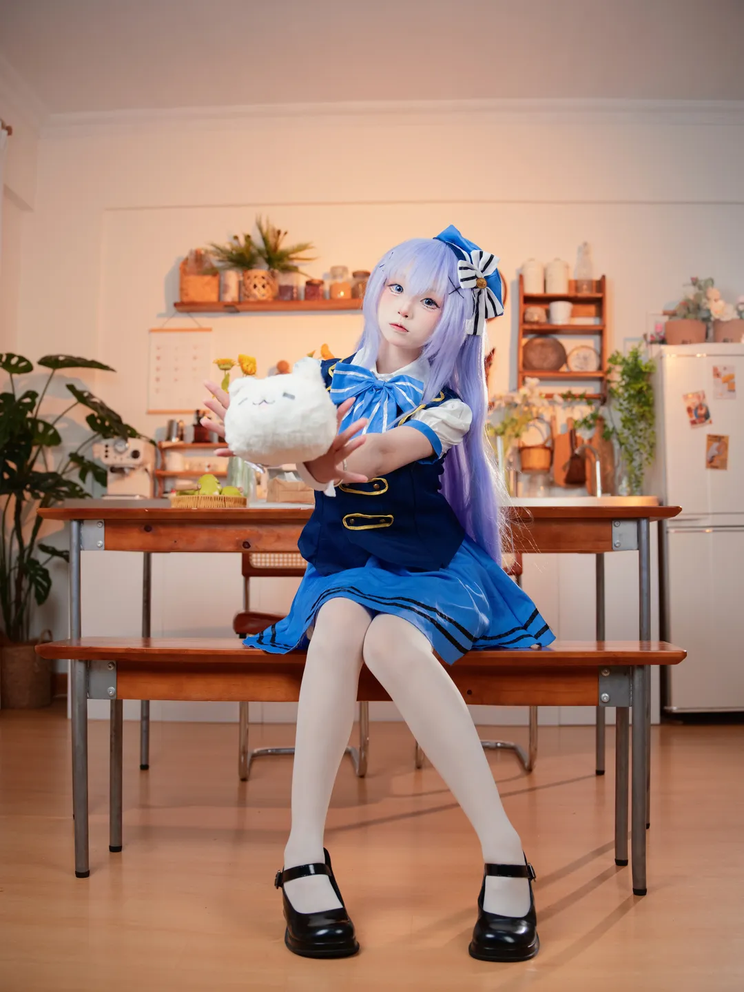 二次元日常, 香風智乃 コスプレ, ご注文はうさぎですか?, ご注文はうさぎですか？ コスプレ, 癒し系少女 - 4枚目