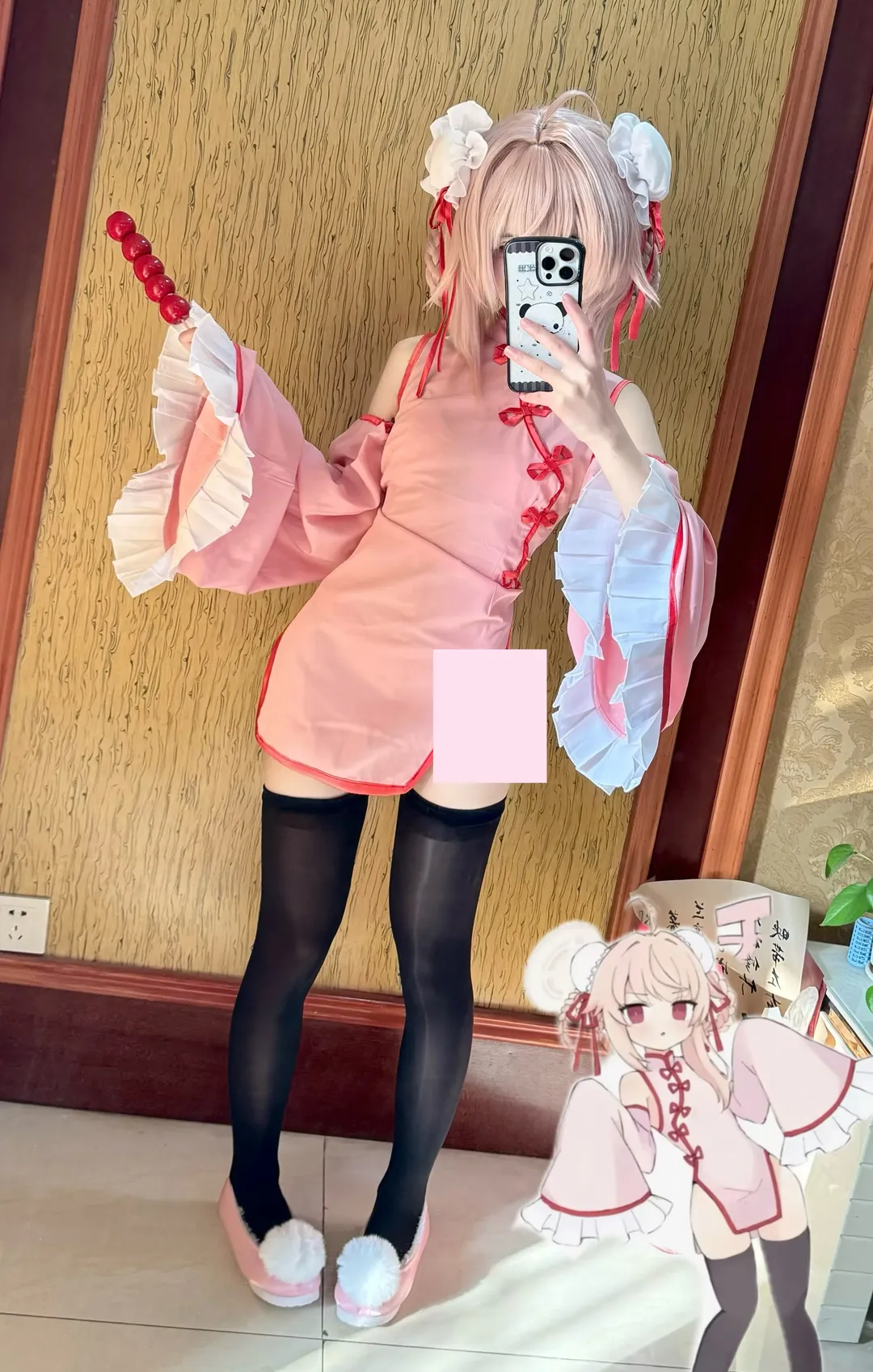 2次元少女, ブルーアーカイブ, 柚鳥ナツコスプレ, チャイナドレスコスプレ, 同人衣装 - 2枚目