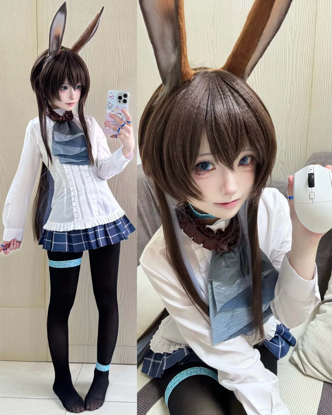 うさ耳衣装, アークナイツ, アーミヤ コスプレ, 二次元日常, コスプレコーディネート - 1枚目
