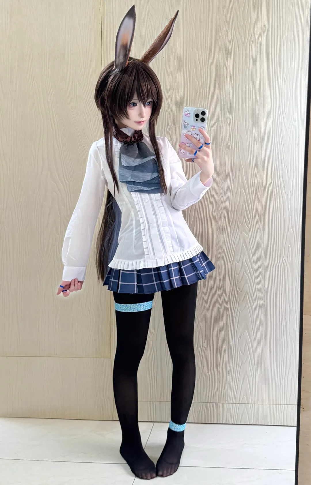 うさ耳衣装, アークナイツ, アーミヤ コスプレ, 二次元日常, コスプレコーディネート