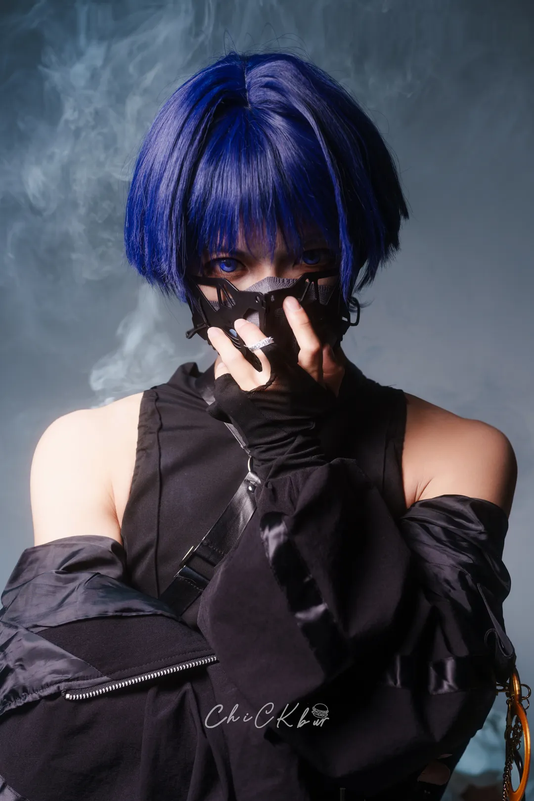 原神, cosplay, 散兵cos, 特工, 覆面系 - 第2张