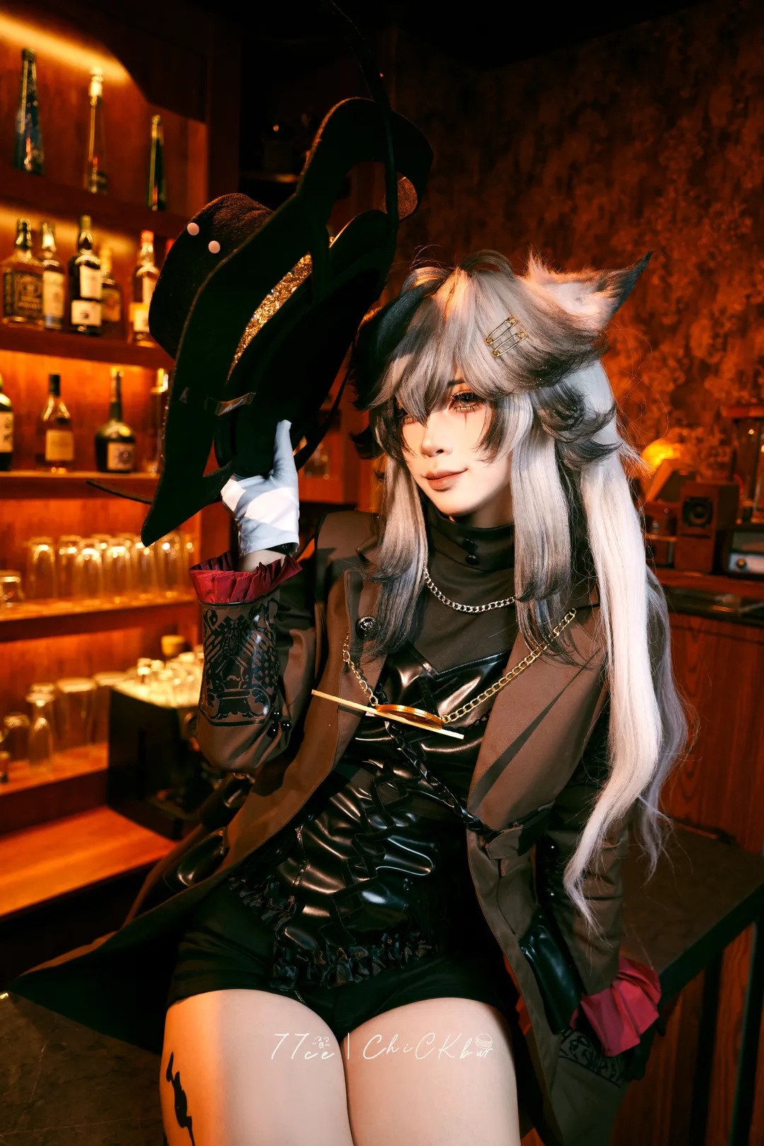 明日方舟, 音律联觉, 拉普兰德cos, cosplay分享, 雾色秘访 - 第1张