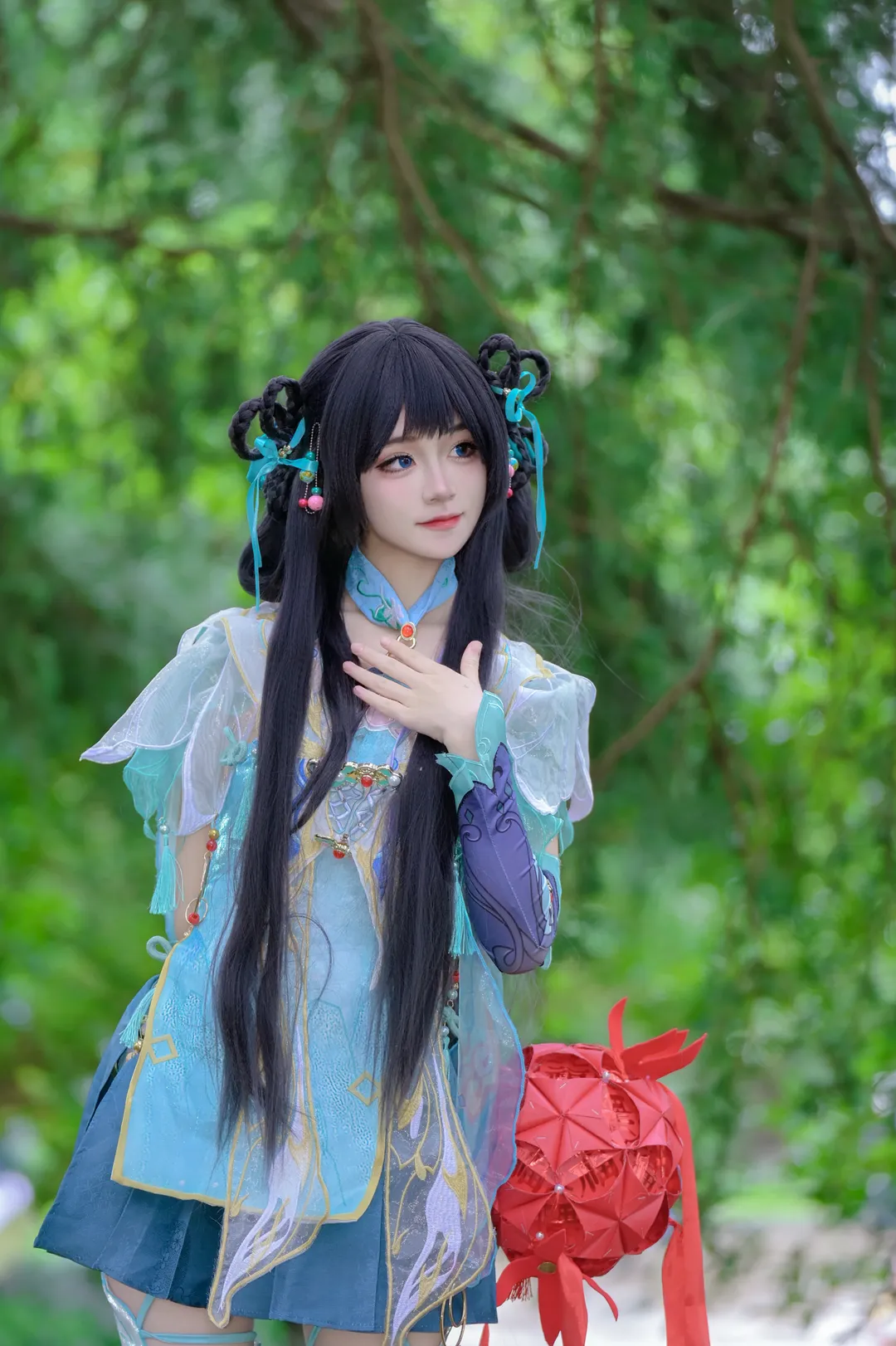二次元, 永劫无间, 实景拍摄, 蓝梦cos, 灵动质感 - 第2张