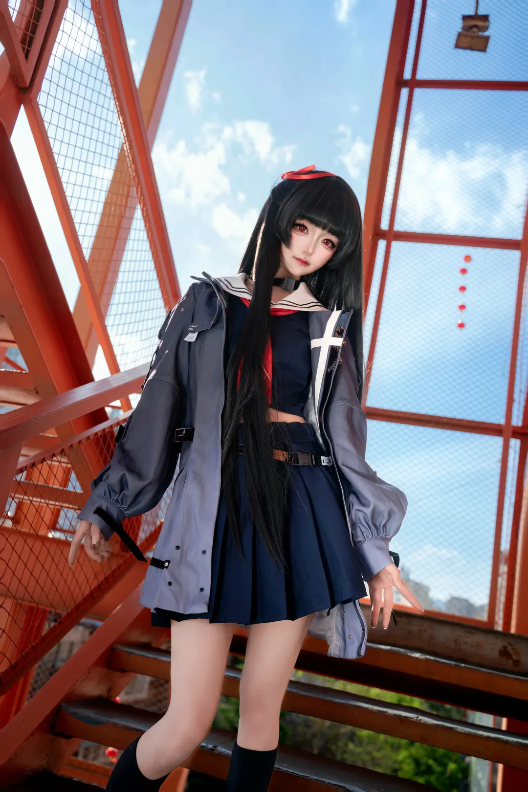 鸣潮, Cosplay, 街拍, 千咲cos, 高冷风 - 第8张