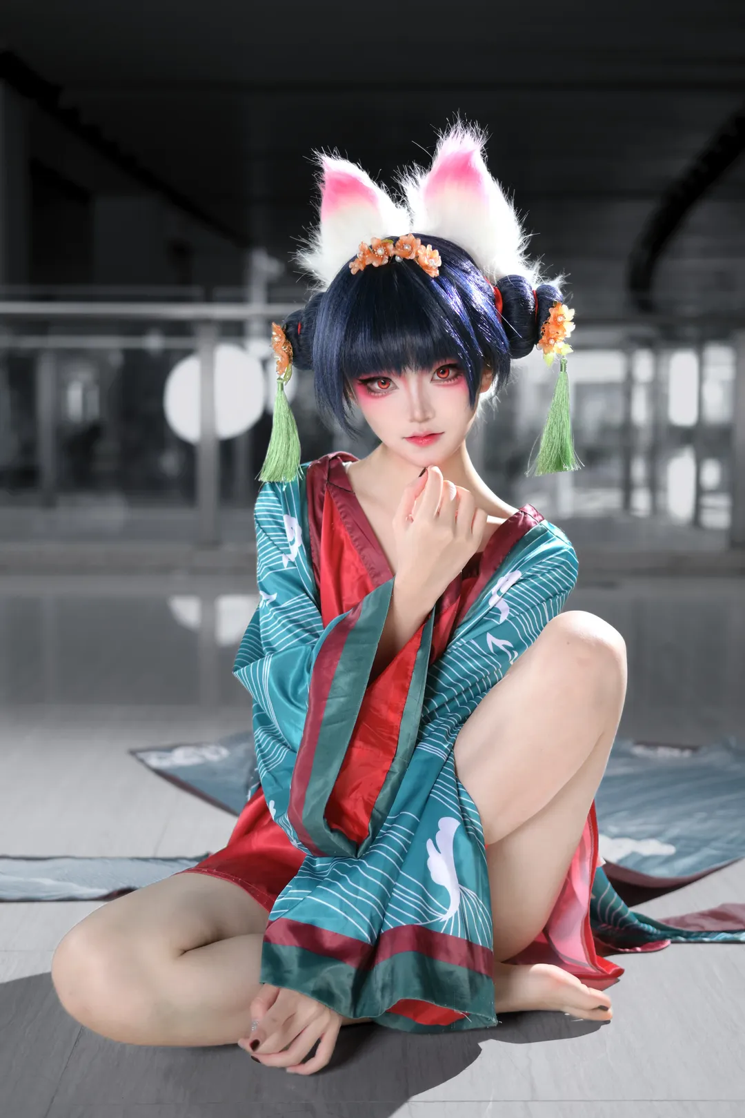 古风摄影, 国漫cosplay, 宝青坊主cos, 白蛇传, 狐妖妆造 - 第1张