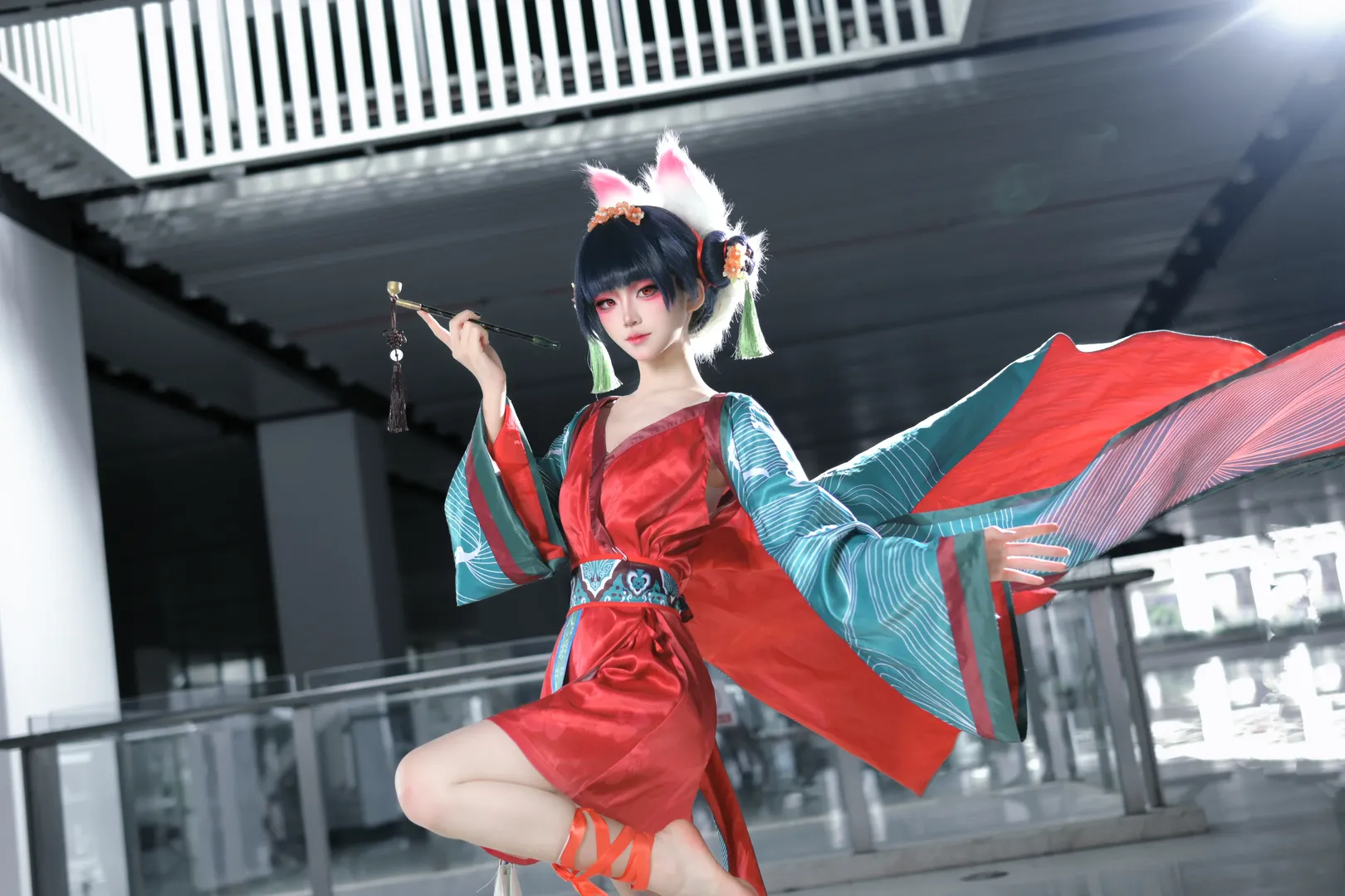 古风摄影, 国漫cosplay, 宝青坊主cos, 白蛇传, 狐妖妆造 - 第11张