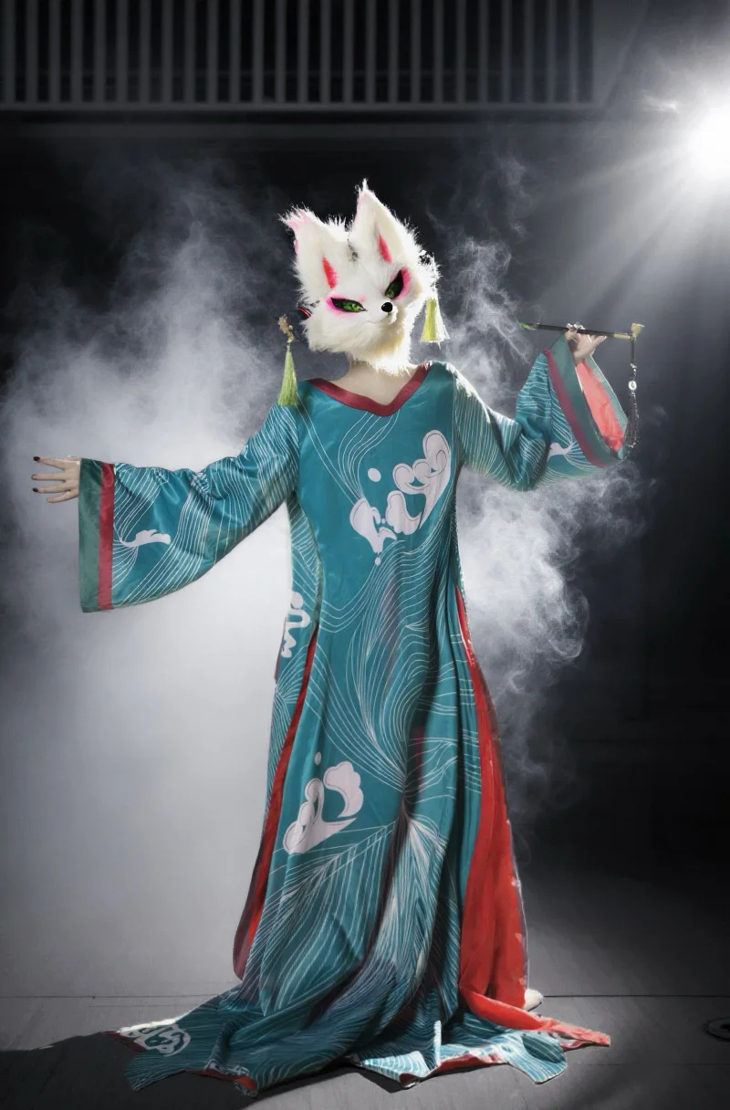 古风摄影, 国漫cosplay, 宝青坊主cos, 白蛇传, 狐妖妆造 - 第13张