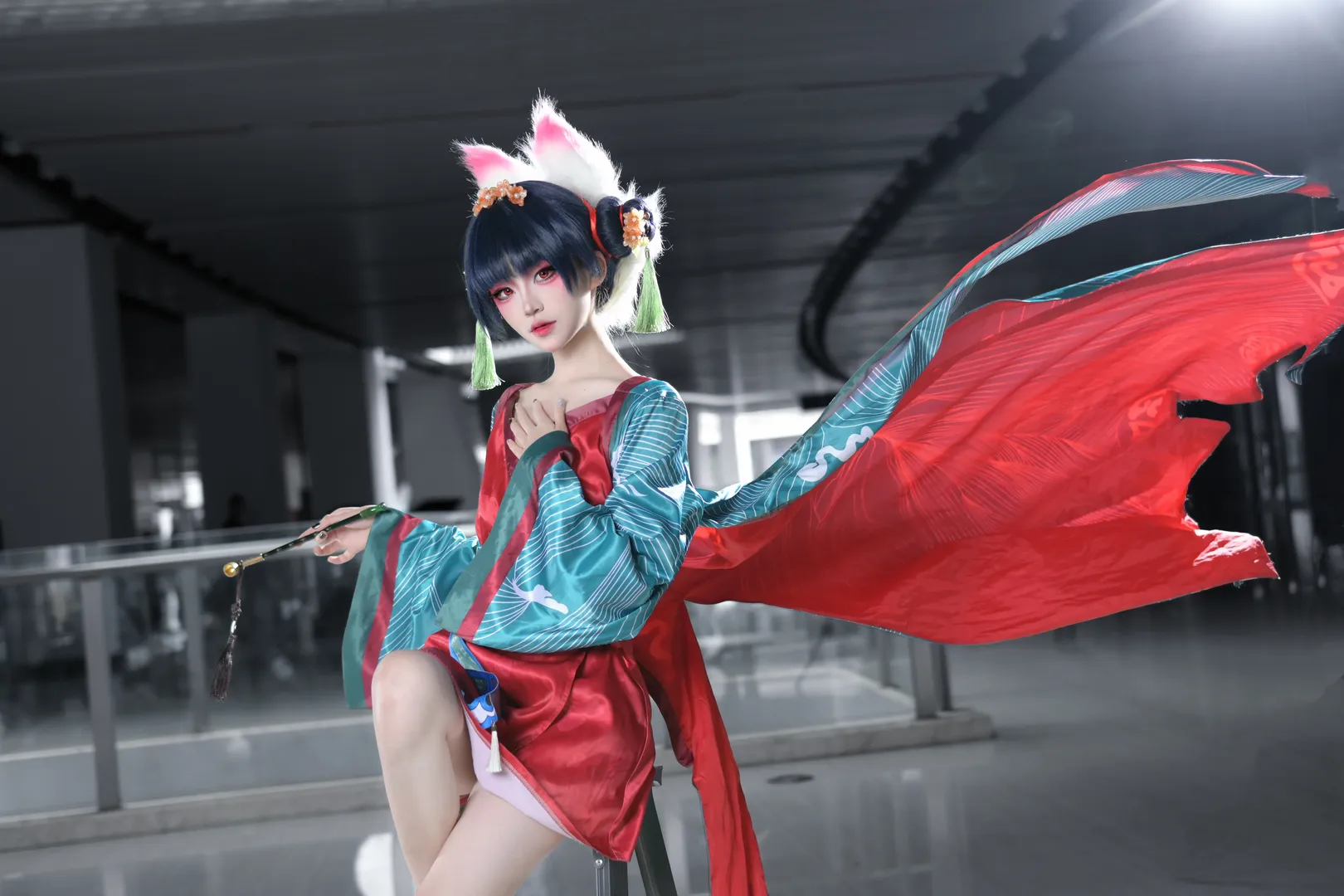 古风摄影, 国漫cosplay, 宝青坊主cos, 白蛇传, 狐妖妆造 - 第14张
