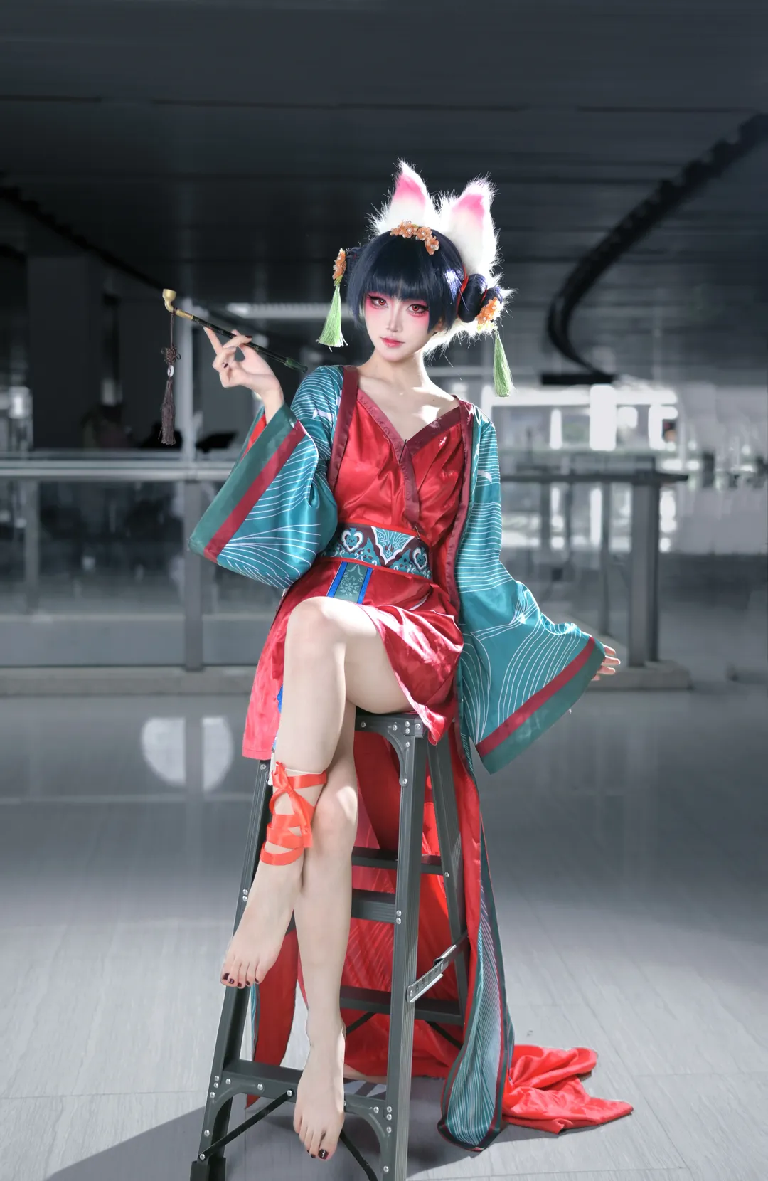 古風攝影, 國漫cosplay, 寶青坊主cos, 白蛇傳, 狐妖妝造