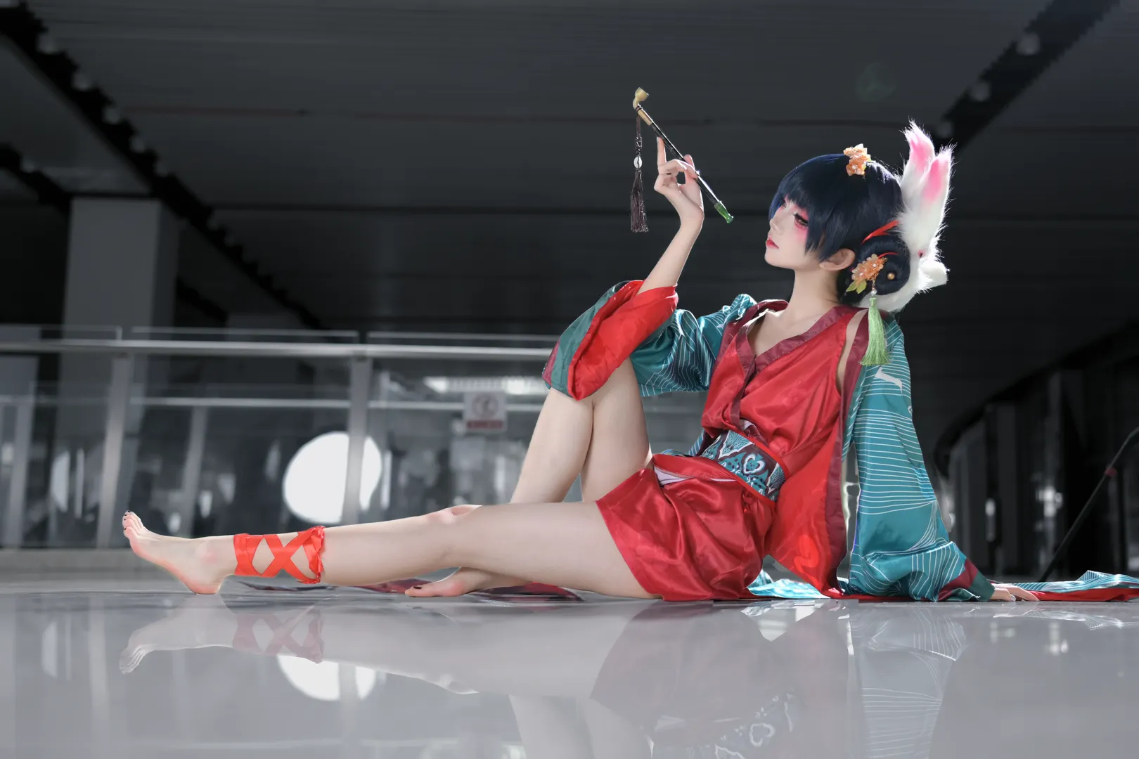 古风摄影, 国漫cosplay, 宝青坊主cos, 白蛇传, 狐妖妆造 - 第6张