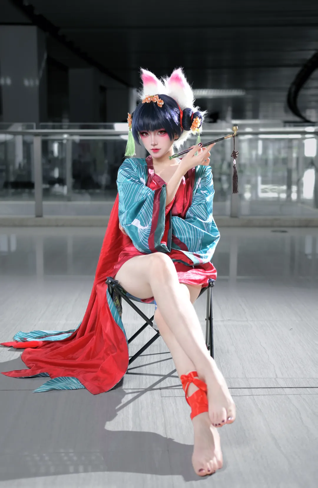 古风摄影, 国漫cosplay, 宝青坊主cos, 白蛇传, 狐妖妆造 - 第8张