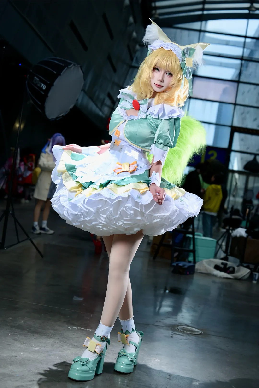 互勉约拍, 漫展返图, 王者荣耀, cosplay摄影, 妲己抹茶甜心cos - 第3张