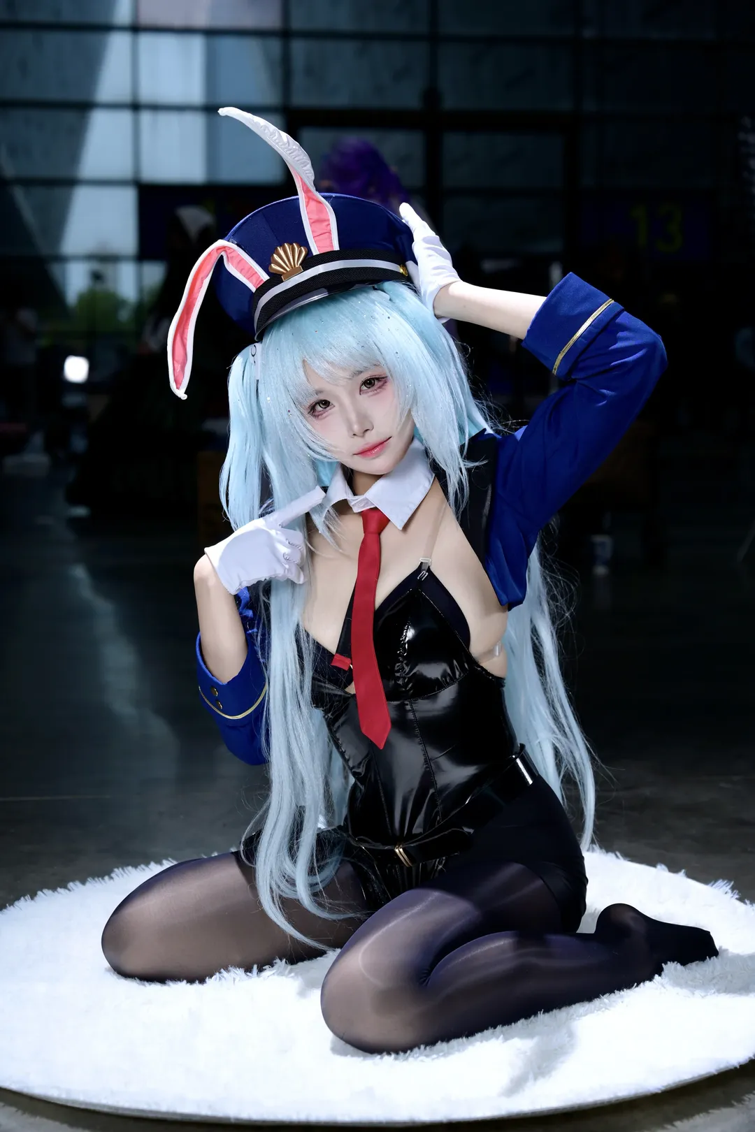 コスプレ, アズールレーン, イベント写真, バニーガール, ネプチューン コスプレ - 1枚目