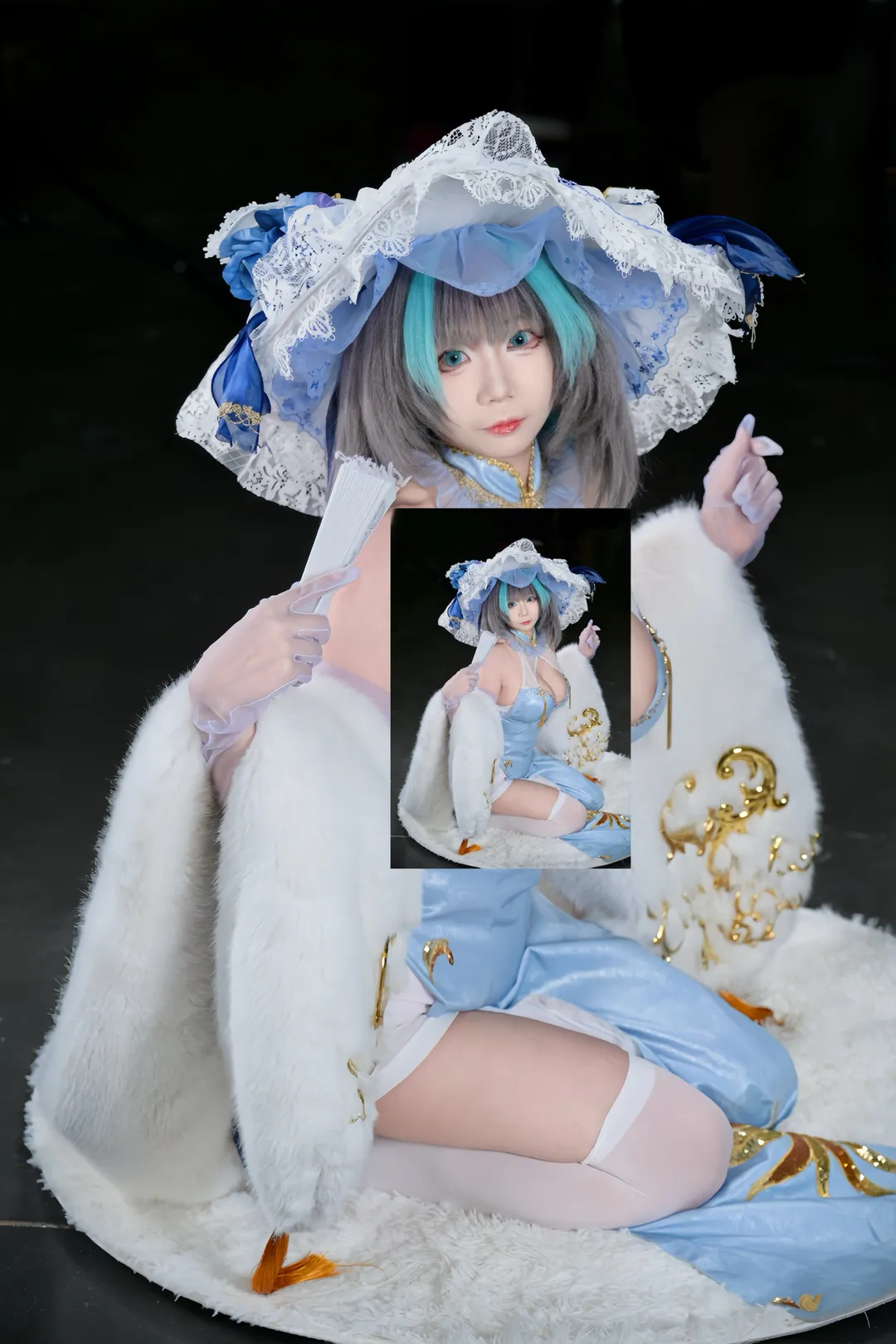 柴郡cos, 碧蓝航线, 漫展返图, cosplay摄影, 旗袍穿搭 - 第2张