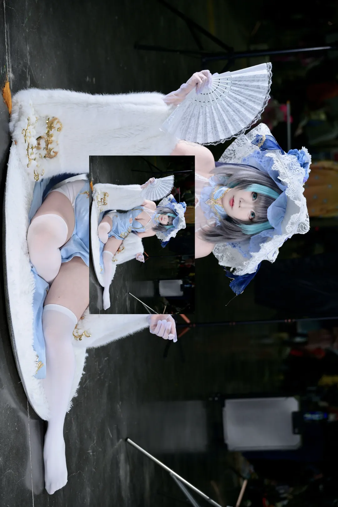 柴郡cos, 碧蓝航线, 漫展返图, cosplay摄影, 旗袍穿搭 - 第4张