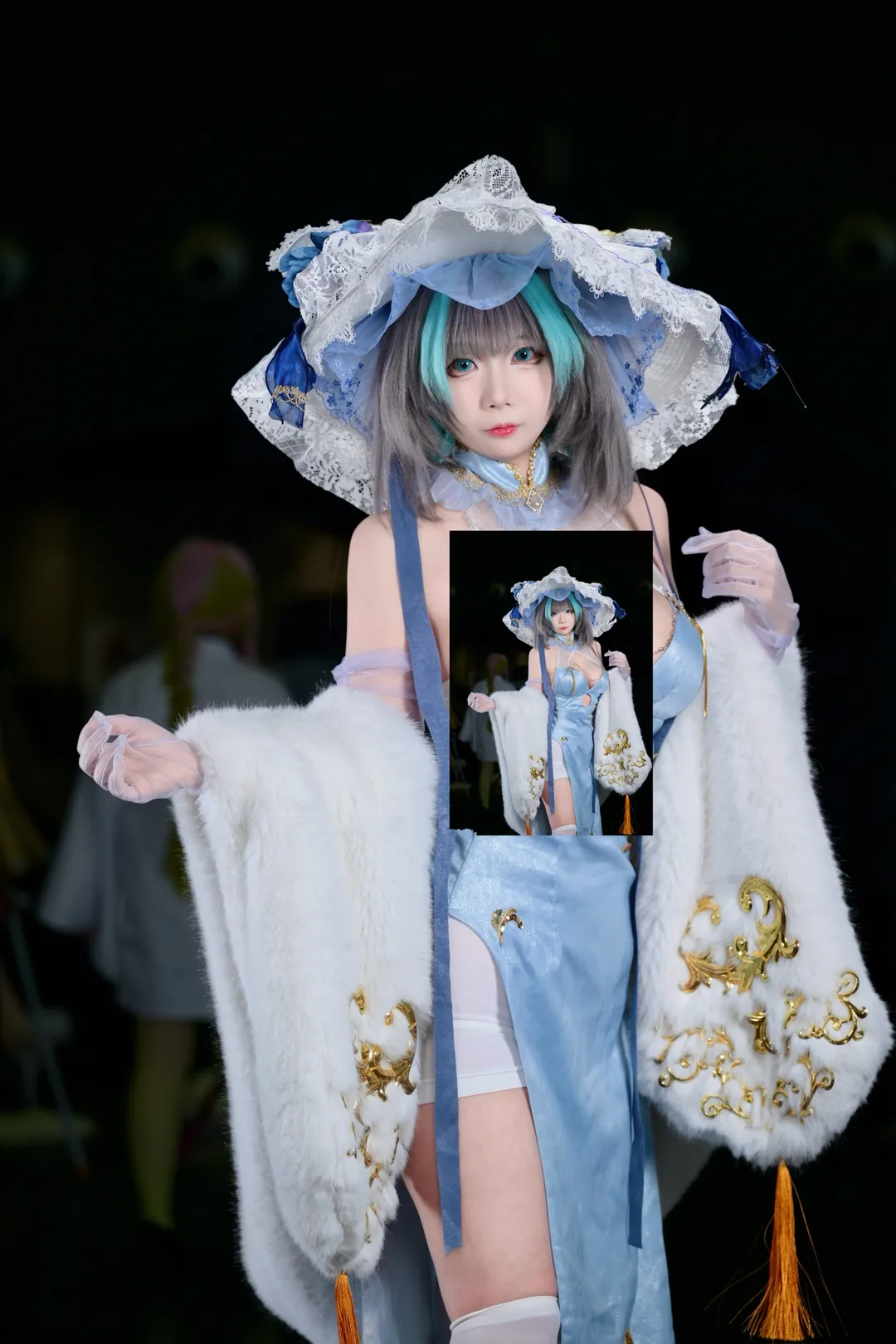 柴郡cos, 碧蓝航线, 漫展返图, cosplay摄影, 旗袍穿搭 - 第7张