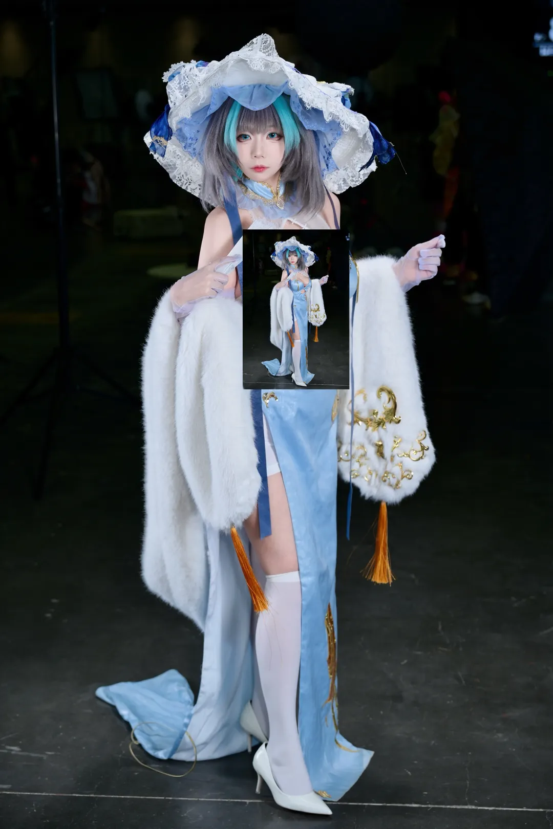 柴郡cos, 碧蓝航线, 漫展返图, cosplay摄影, 旗袍穿搭 - 第8张