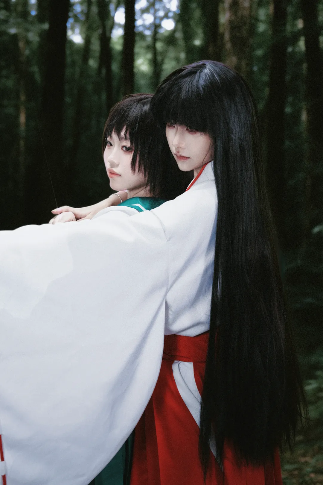 二次元摄影, cosplay正片, 桔梗cos, 犬夜叉, 戈薇cos - 第14张