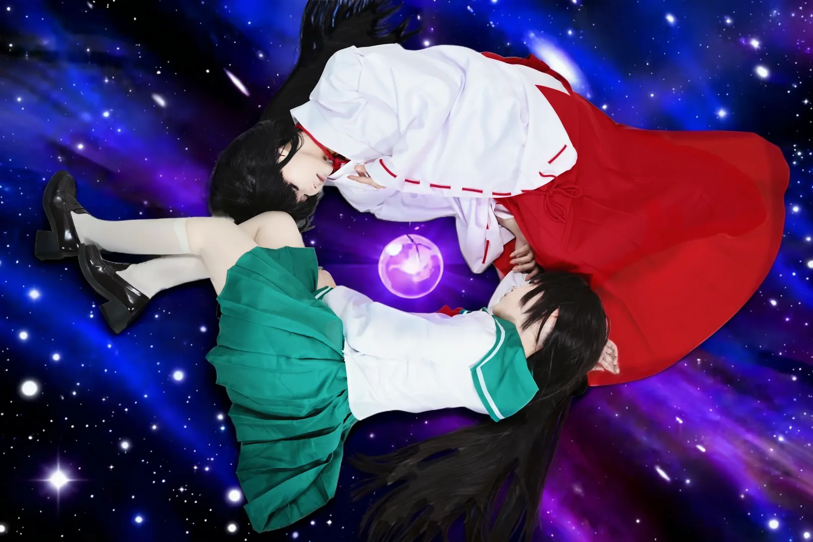 二次元摄影, cosplay正片, 桔梗cos, 犬夜叉, 戈薇cos - 第15张