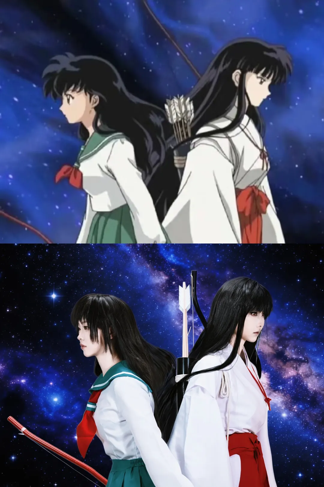 二次元摄影, cosplay正片, 桔梗cos, 犬夜叉, 戈薇cos - 第9张