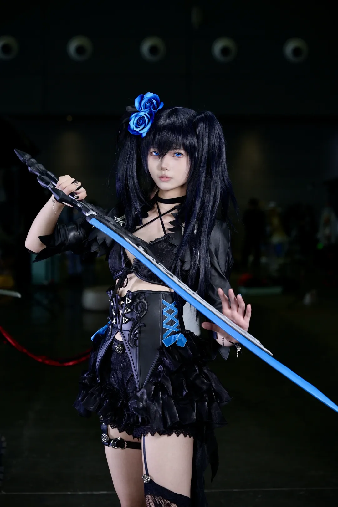 漫展返图, 二次元cosplay, 场照摄影, 黑岩射手cos, BLACKROCK SHOOTER