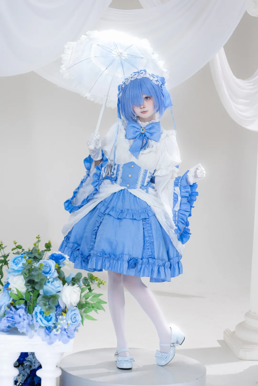 Cosplay, 蕾姆cos, 蕾姆, 从零开始的异世界, 洋装 - 第3张