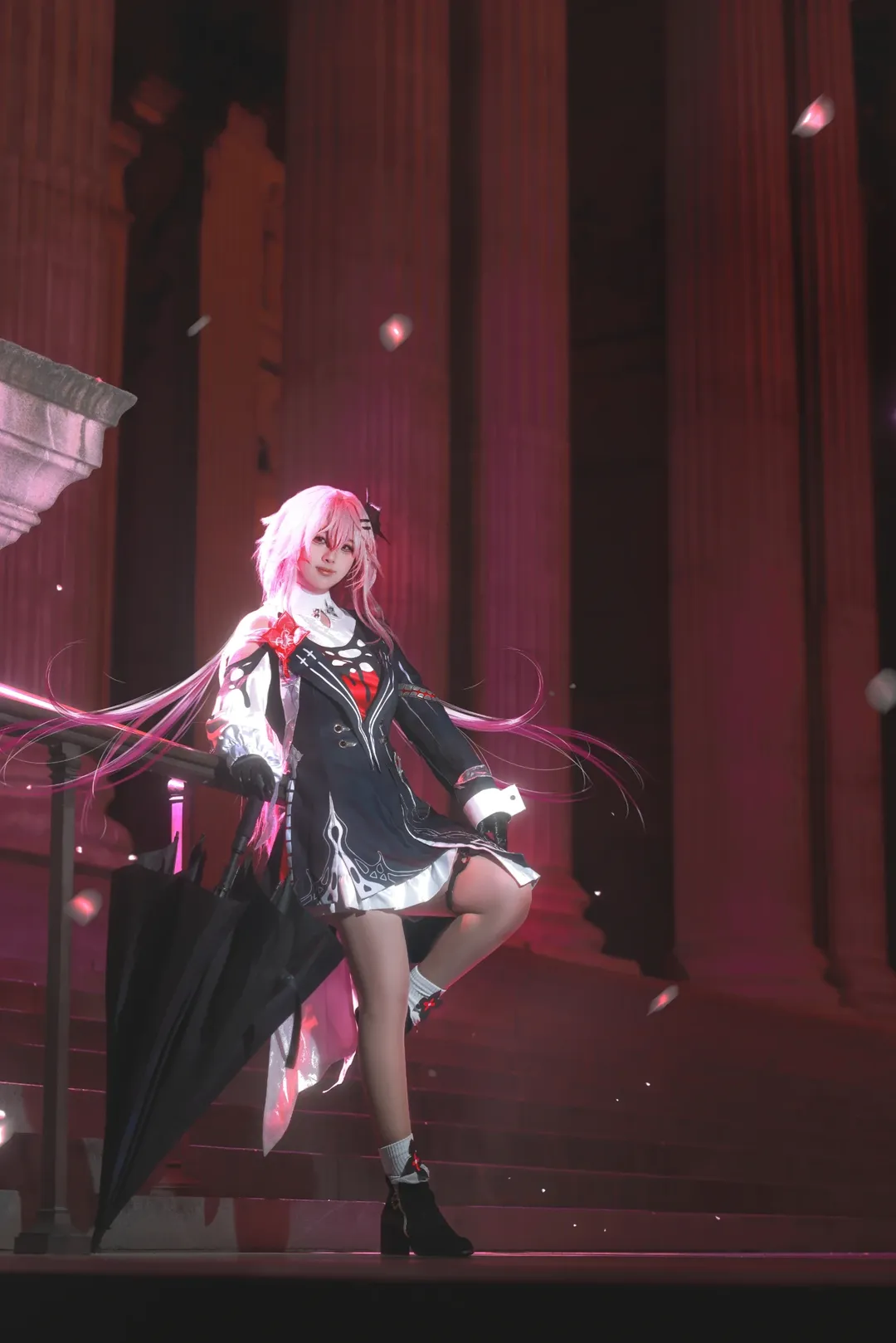 崩坏星穹铁道, 三月七cos, 长夜月cos, 夜景cosplay, 手工道具diy - 第2张