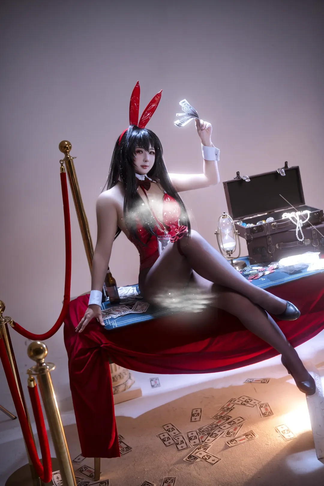 二次元, cosplay, 碧蓝航线, 兔女郎, 大凤cos