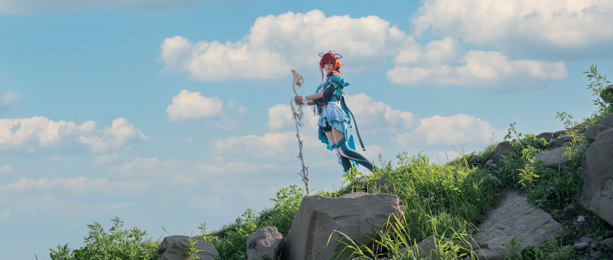 鸣潮, 二次元, 户外cos, cosplay摄影, 夏空cos - 第2张
