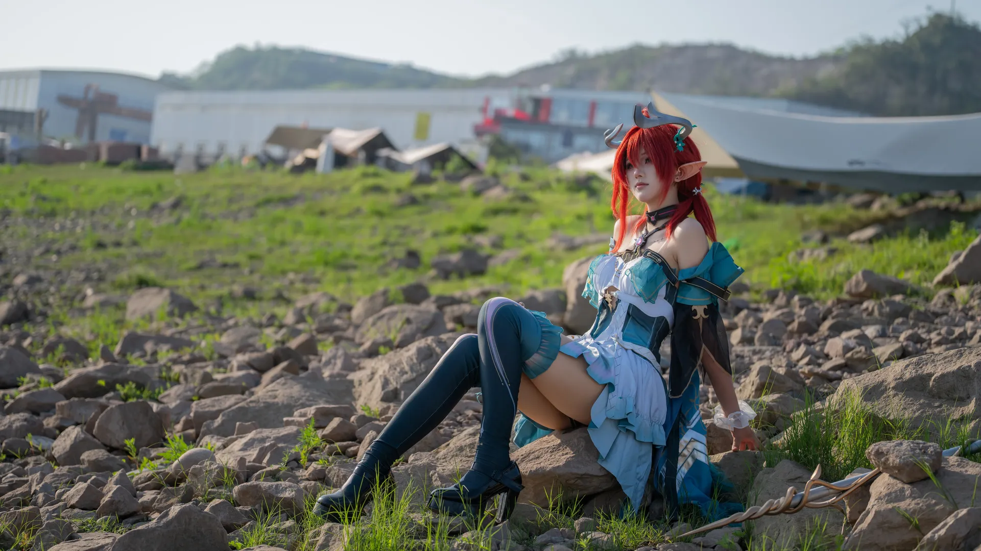 鸣潮, 二次元, 户外cos, cosplay摄影, 夏空cos - 第3张