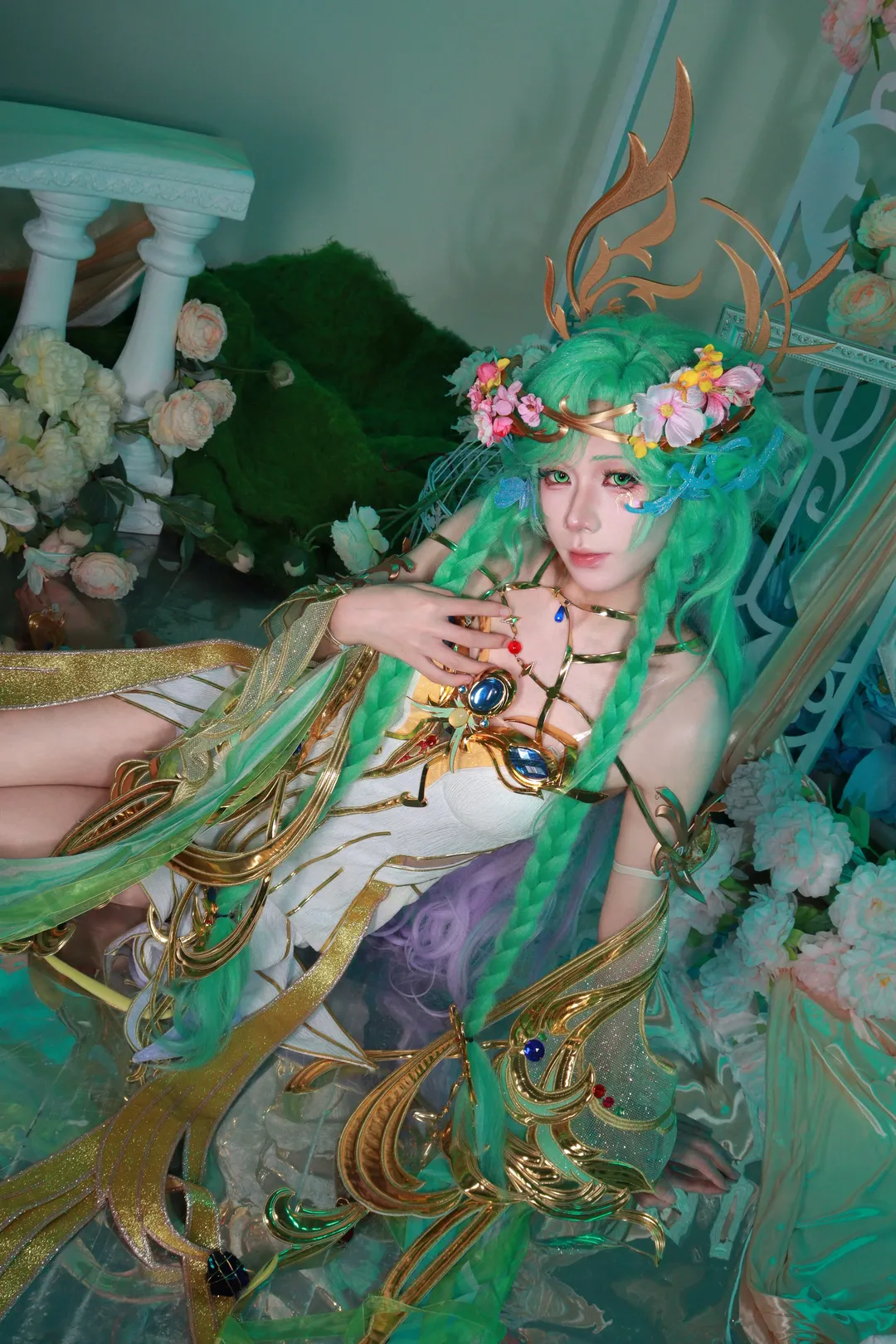 氛围感, 摄影作品, 王者荣耀, 貂蝉cos, 仙气造型