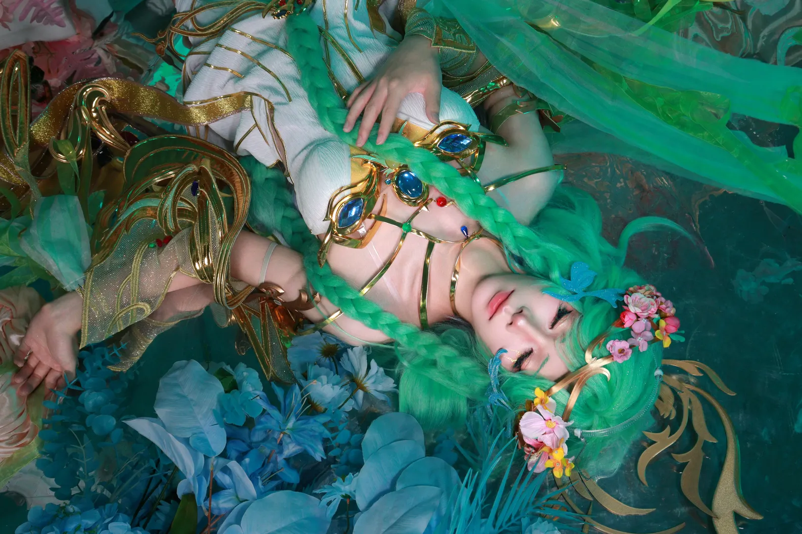 氛围感, 摄影作品, 王者荣耀, 貂蝉cos, 仙气造型 - 第3张