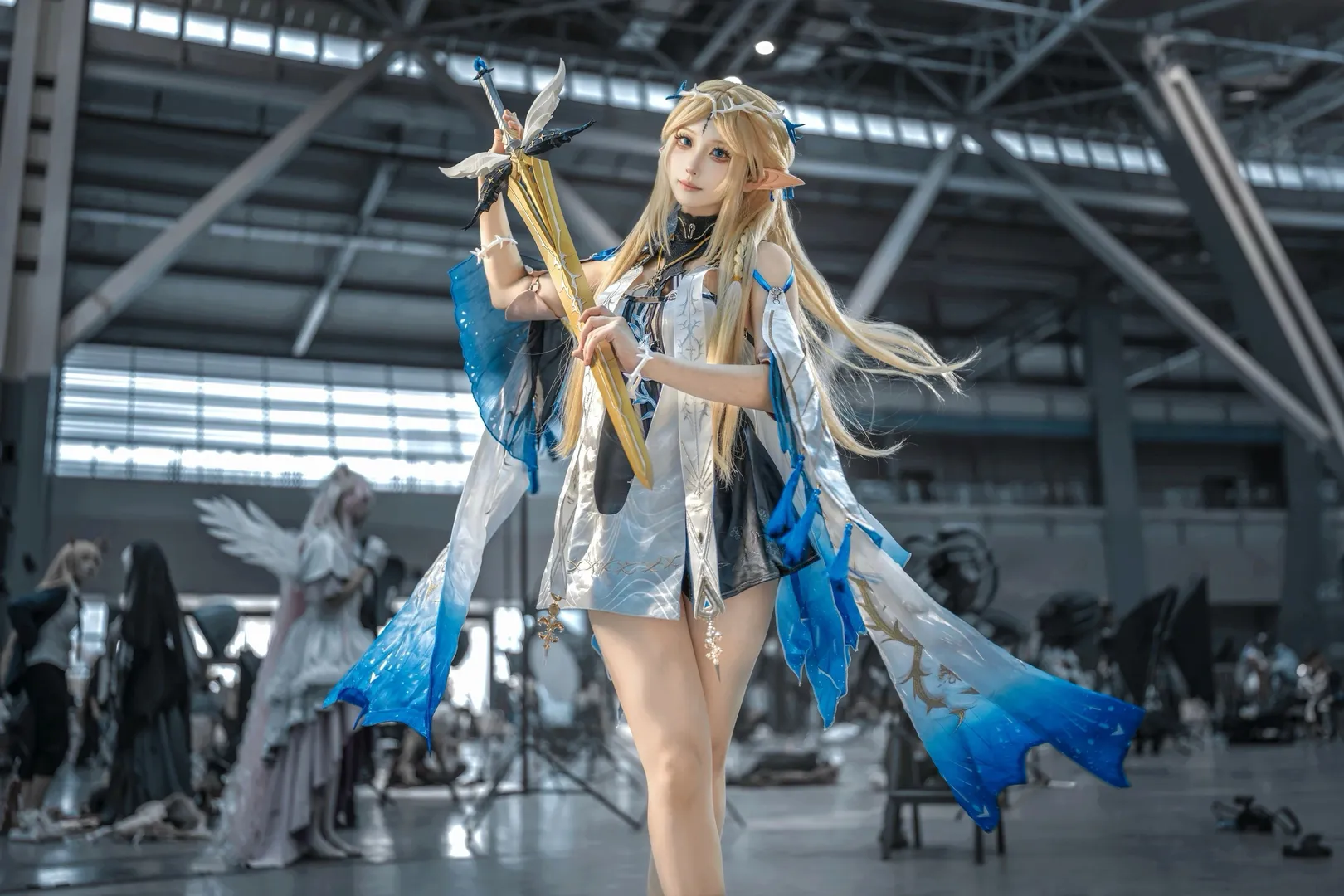 鸣潮, 角色还原, cosplay, 视觉盛宴, 卡提希娅cos - 第2张