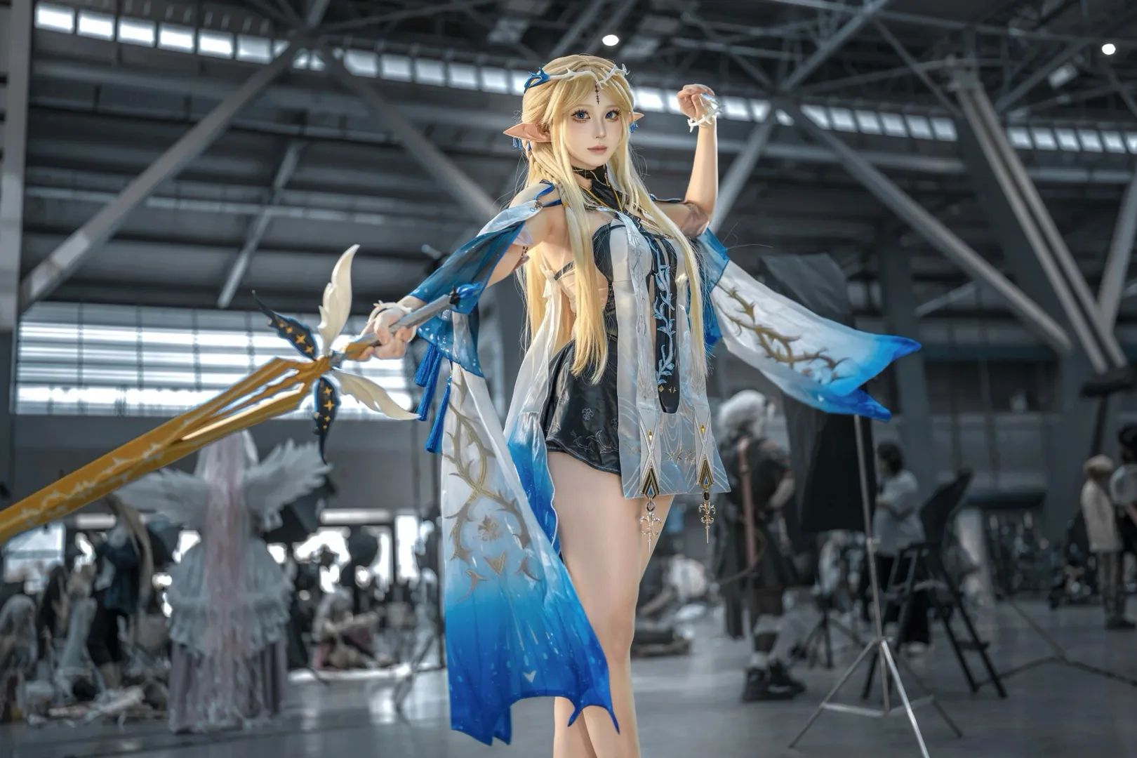 鸣潮, 角色还原, cosplay, 视觉盛宴, 卡提希娅cos - 第3张