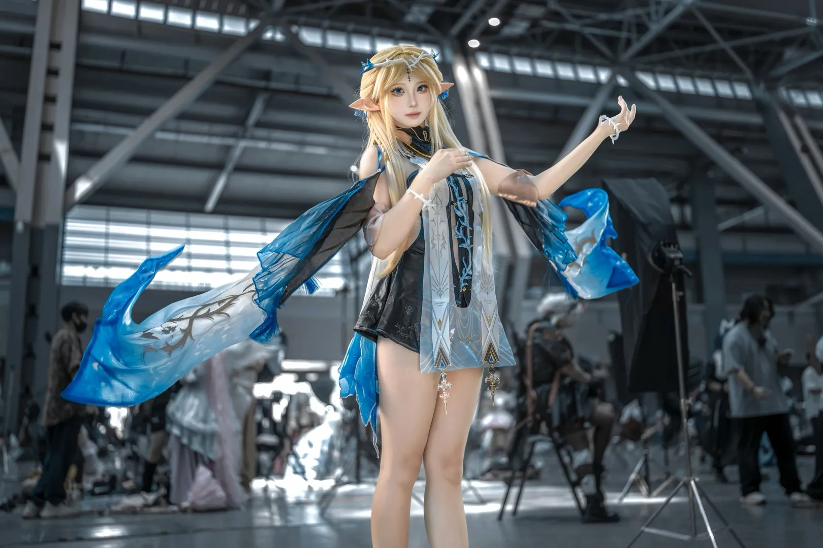 鸣潮, 角色还原, cosplay, 视觉盛宴, 卡提希娅cos - 第4张