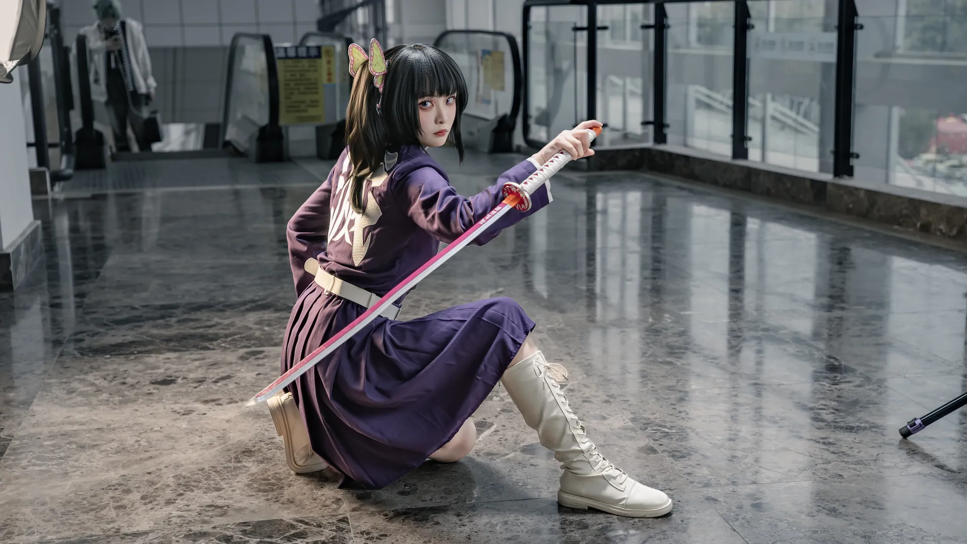 角色还原, cosplay, 日系风格, 香奈乎cos, 鬼灭之刃 - 第5张