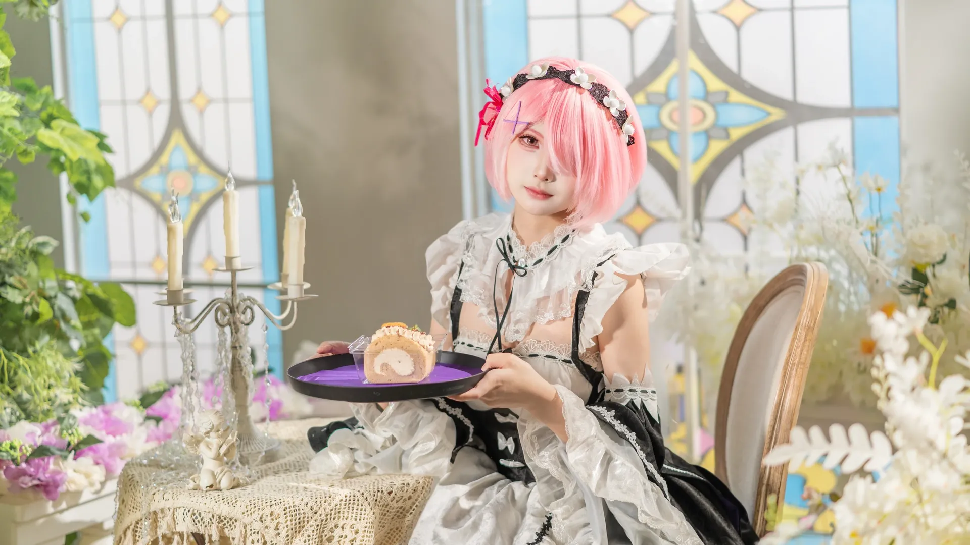 角色还原, 唯美摄影, 蕾姆拉姆cos, 从零开始的异世界生活, 双人Cosplay - 第1张