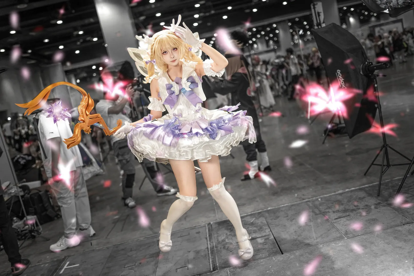 Yaoyao cosplay, Honor of Kings, Realm of Time's Wishes, Ziyao, Anime convention cosplay