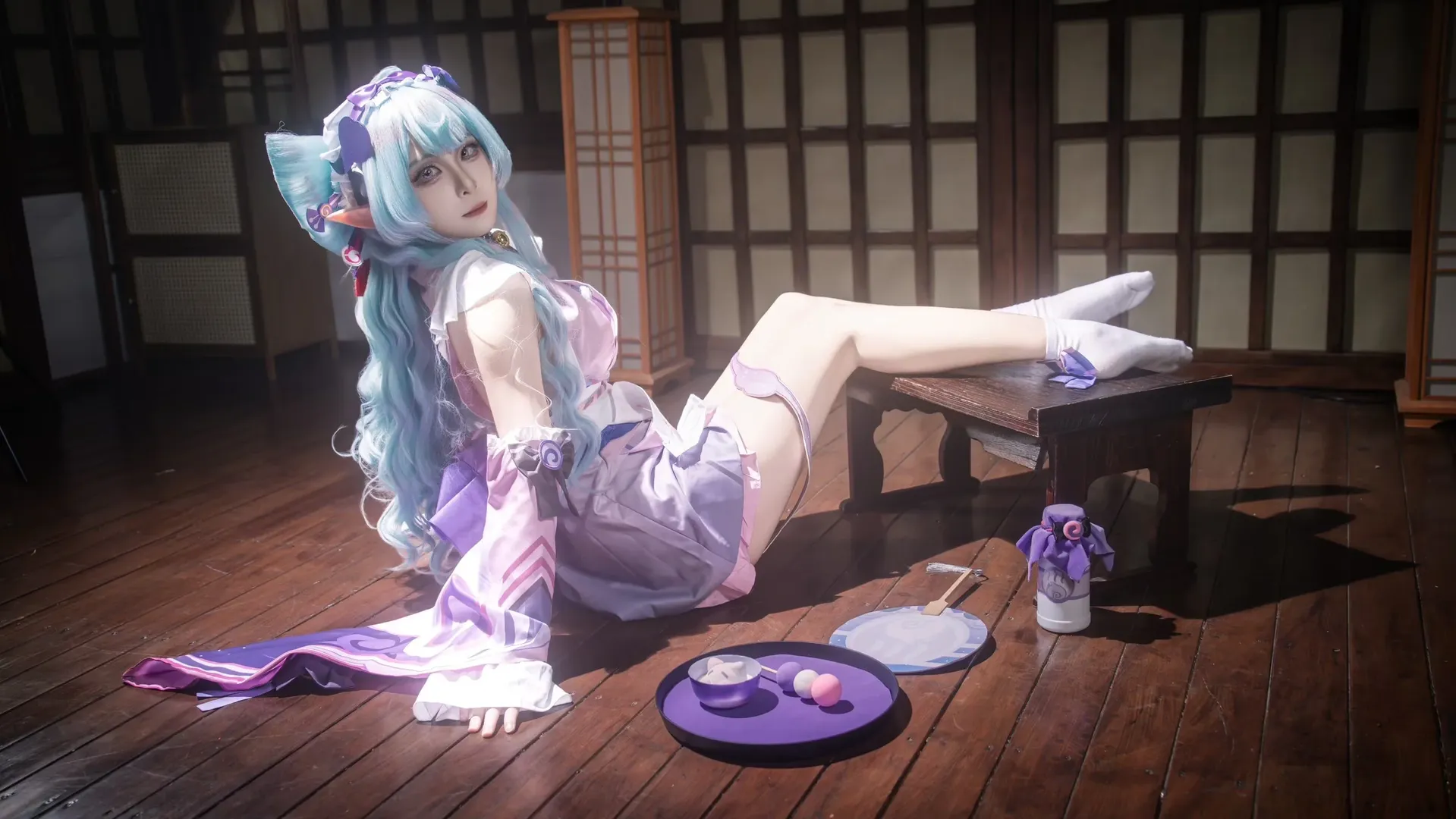 Cosplay, 原神, 氛围感摄影, 日式风格, 服饰细节 - 第1张