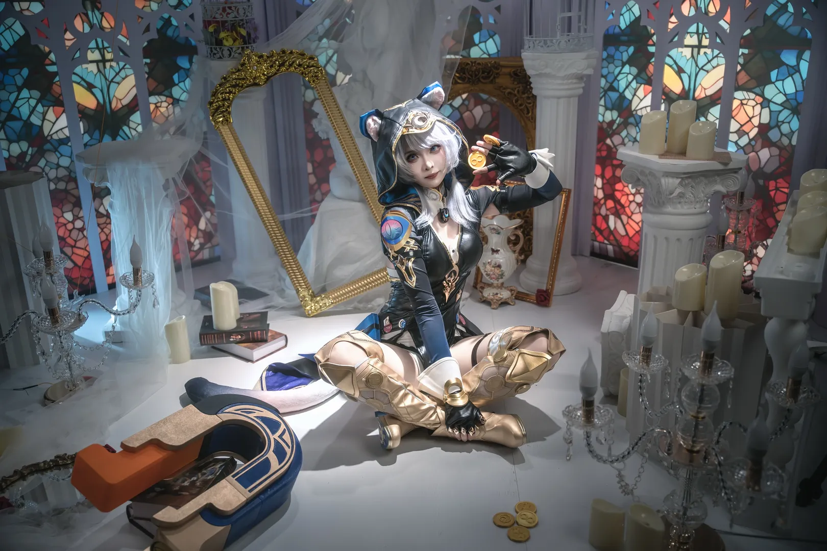 崩坏：星穹铁道, 赛飞儿cos, 猫耳少女, 场景还原, 高质量cos - 第2张