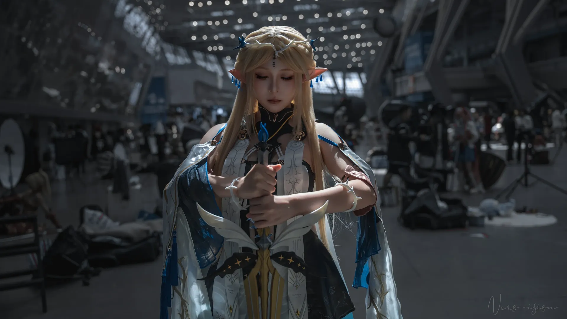 鸣潮, cosplay, 场照, 卡提希娅cos, 圣女 - 第2张