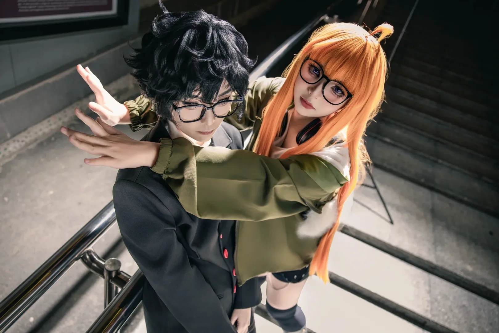 雨宫莲cos, Persona 5 Royal, 佐仓双叶, 街拍, 漫展