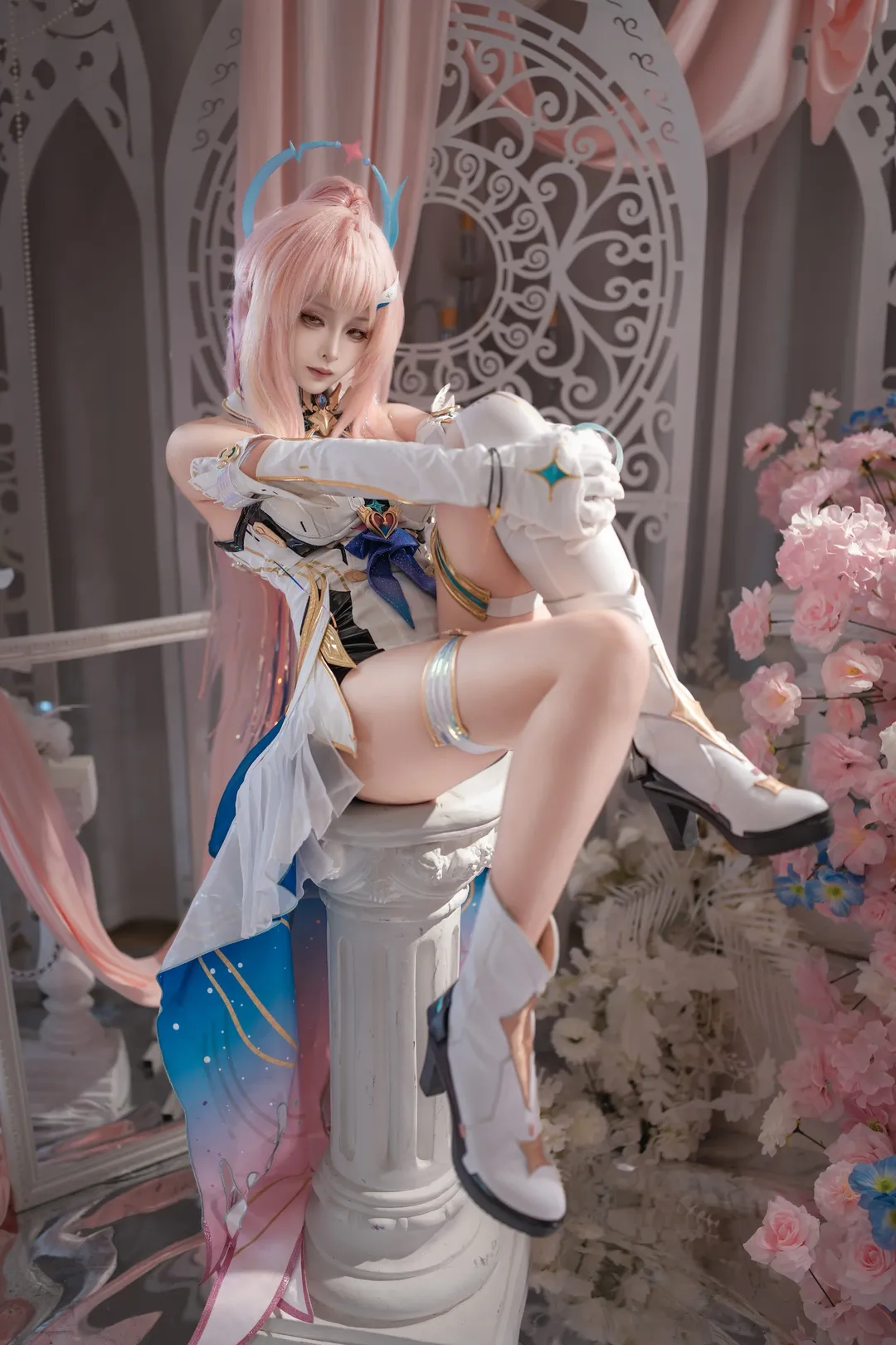 鸣潮, 二次元少女, 爱弥斯cos, 梦幻氛围, cosplay摄影 - 第11张
