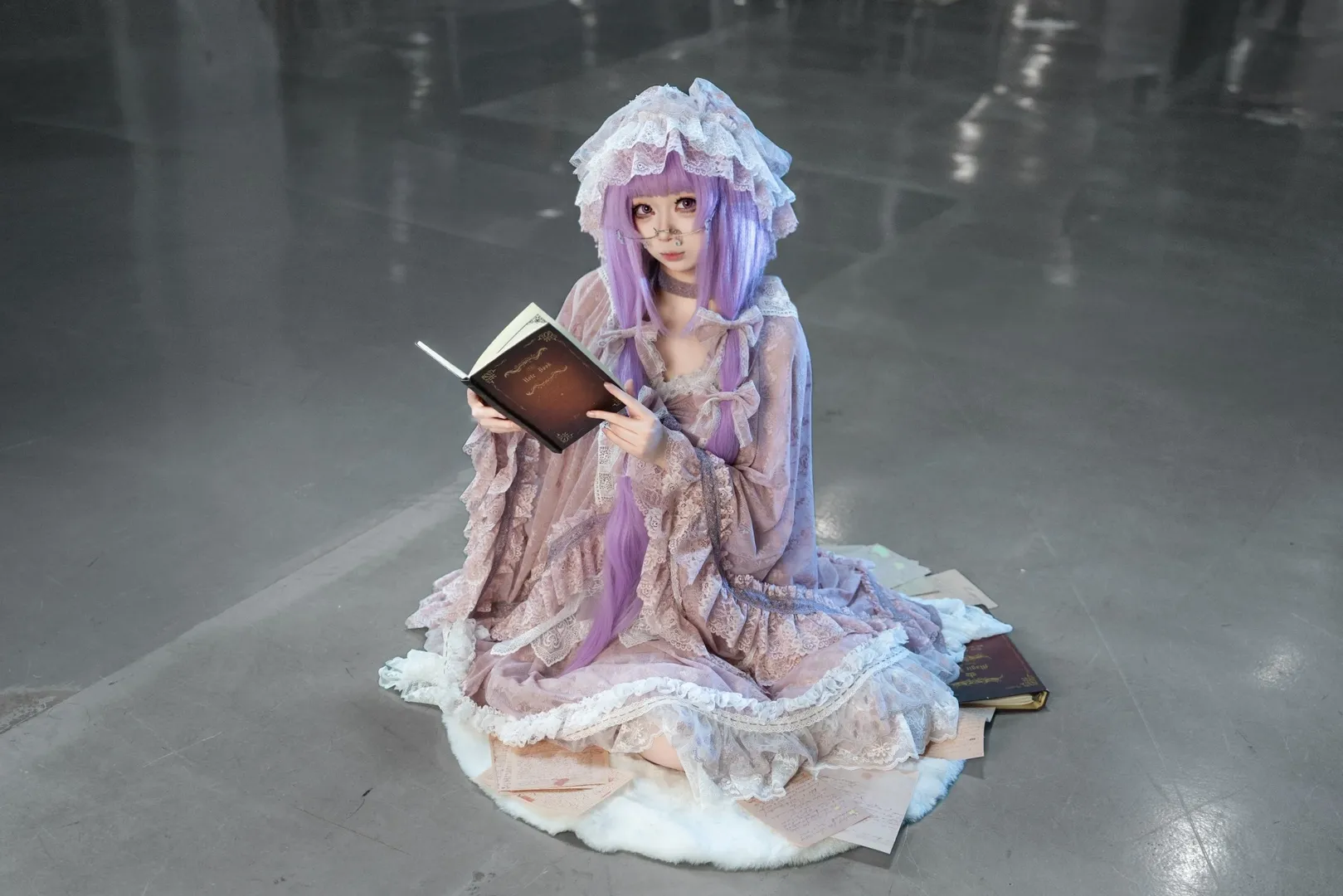イベント写真, 東方Project, パチュリー コスプレ, 魔女, バニラ - 5枚目