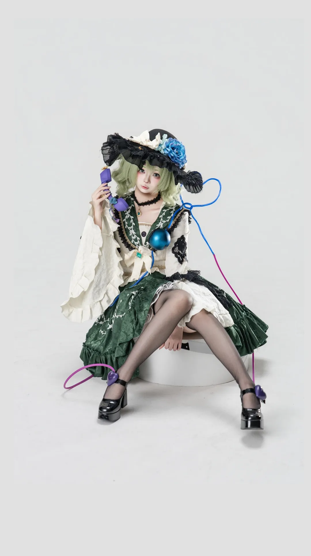 二次元撮影, 東方Project, 古明地こいし コスプレ, ゴシック・ロリータ, 東方Projectコスプレ - 2枚目